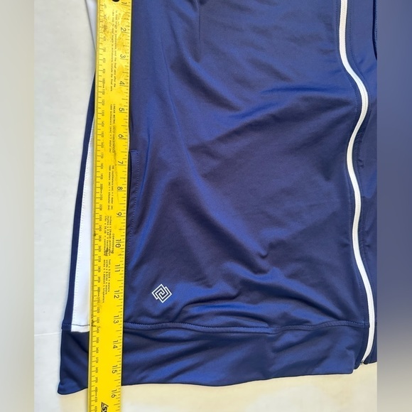 ZELOS curvy core full zippered track jacket with hood Sz-2X NWT. I11 - Picture 9 of 9